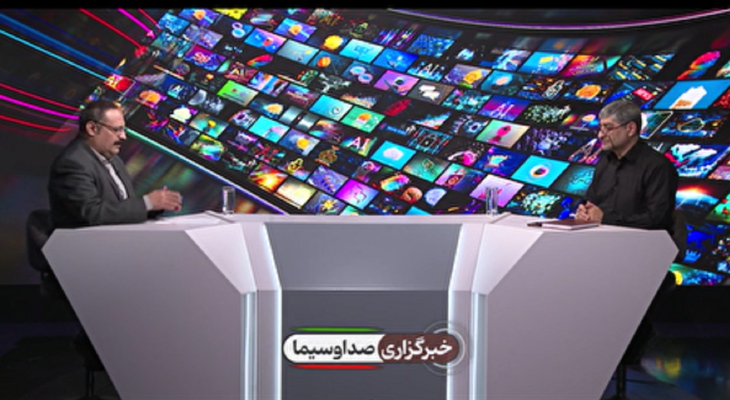 پوشش رسانه‌ای مراسم تشییع، استودیوی باید برخاست، معاونت سیما، خبرگزاری صداوسیما، وداع با رهبر شهید، تشییع رهبر شهید، ۱۰۰ گروه خبری، مراسم وداع و تشییع، مصلی تهران